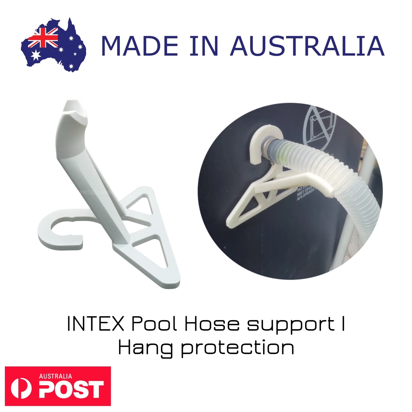 INTEX Pool Hose Support – Hang Protection Bracket for Pool Filter & Vacuum Hoses