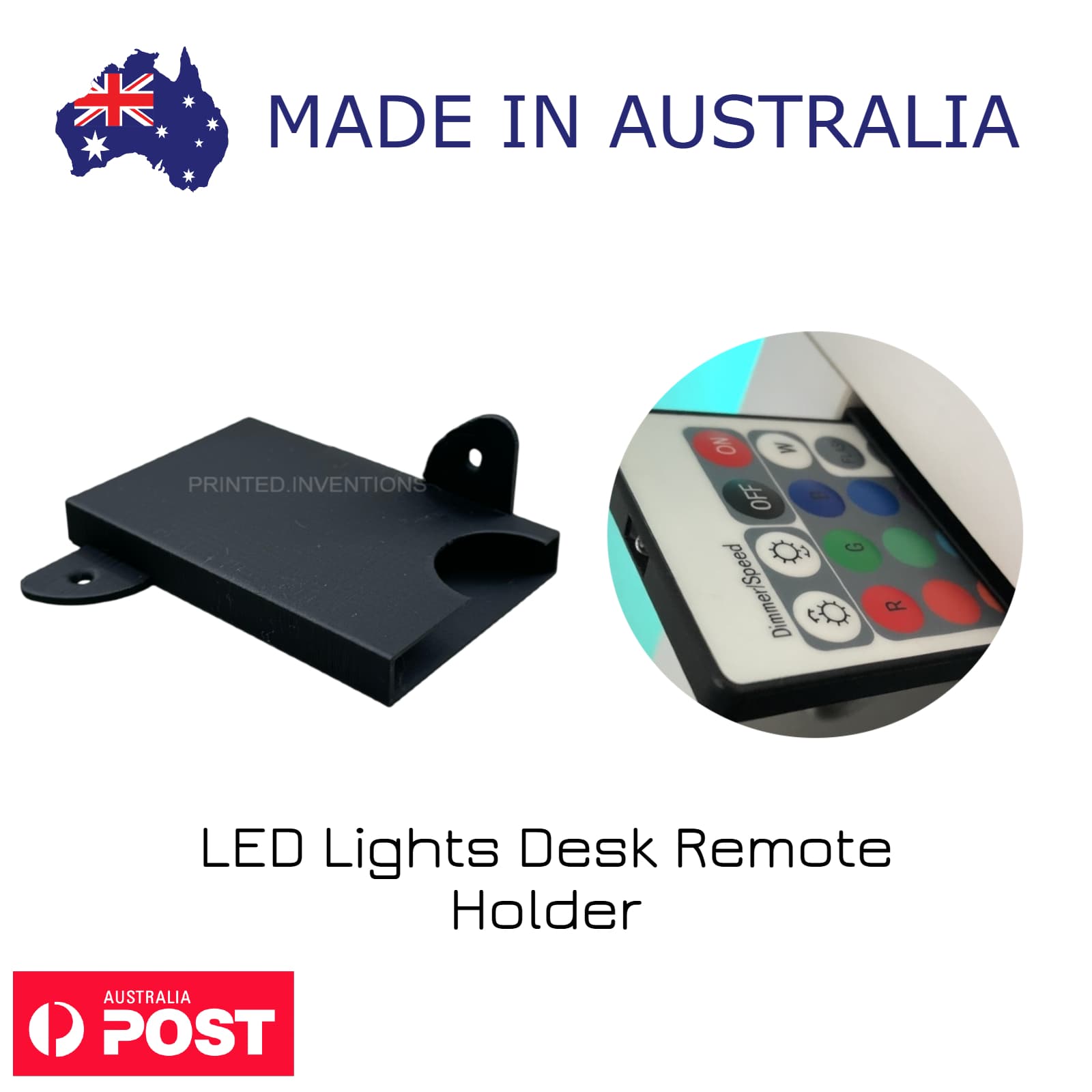 LED Light Remote Holder – Desk Organizer Stand for LED Strip Controller