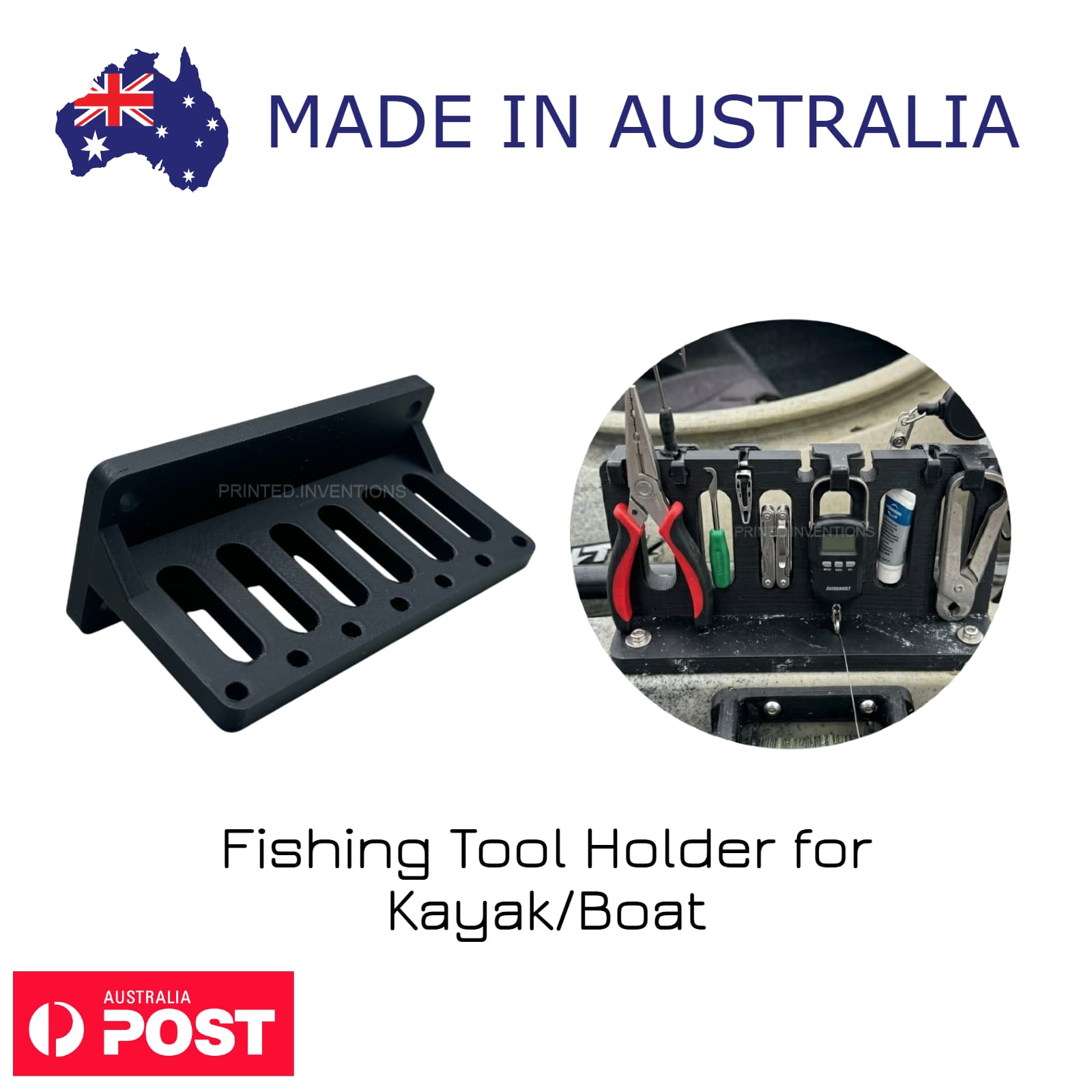 Fishing Tool Holder – Kayak & Boat Mount for Pliers, Knives, and Accessories